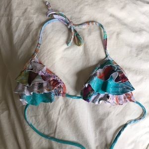 Layered bikini top